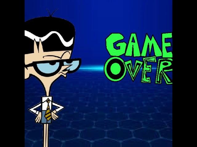 Dexter’s Laboratory: Mandark’s Revenge - Game Over Screen