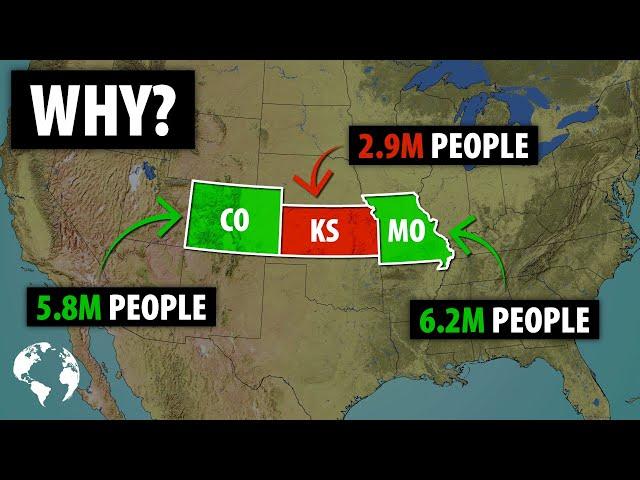 Why Kansas Has So Few Americans Compared To Missouri And Colorado