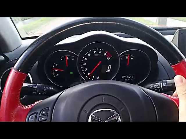 Mazda RX8 231HP 0-100 acceleration