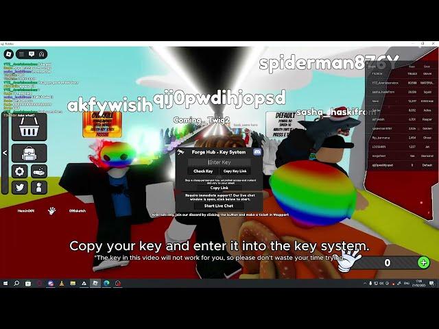 Forge Hub Key System Tutorial