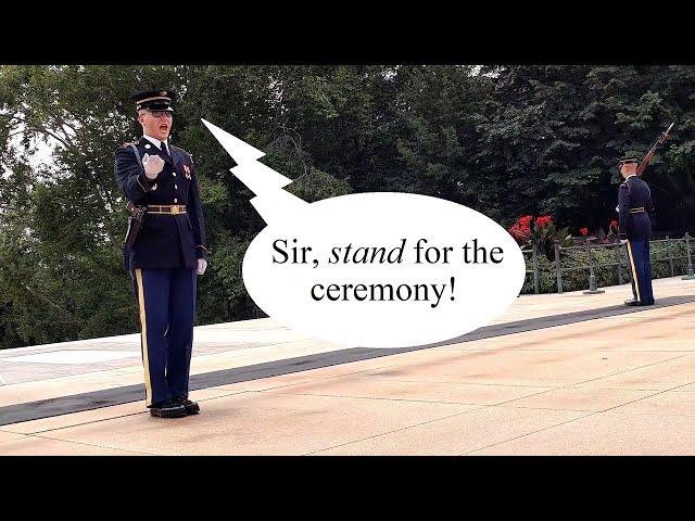 Tomb of the Unknown Soldier - Yelling Compilation #2 (Short)