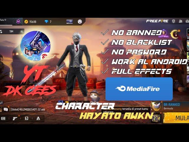 CONFIG FF ORI ️ LINK VIA MEDIAFIRE ‼️ NO PASWORD ‼️ CHARACTER ALOK AWKN ‼️ STYLE ELITE CEES V43 