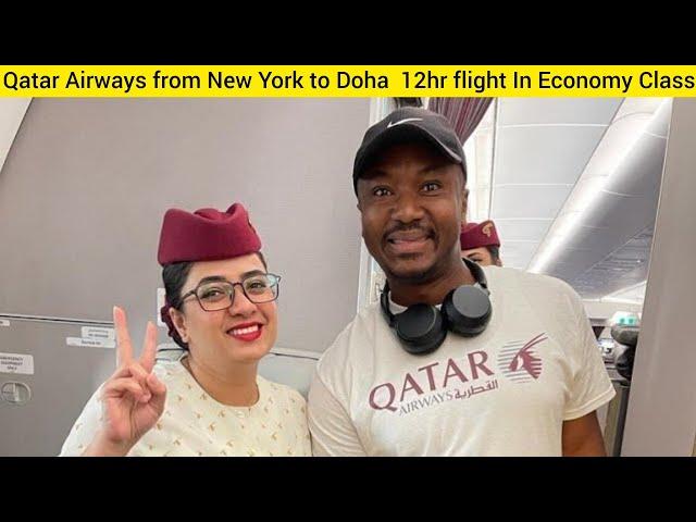 Trip Report: Qatar Airways from New York to Doha in Economy Class