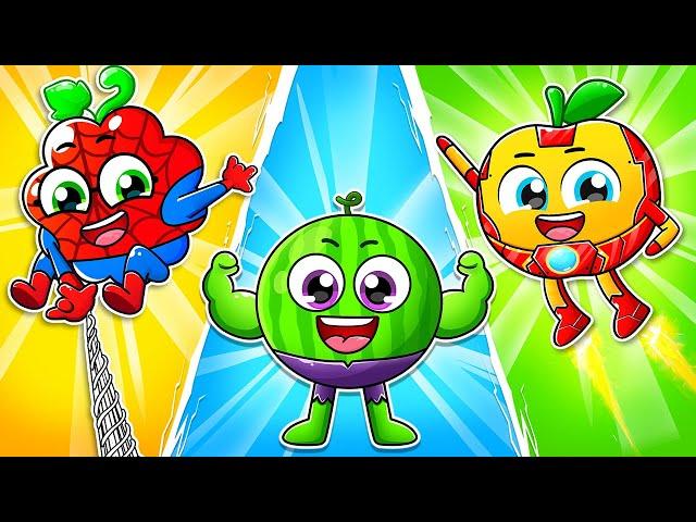 My Superhero Friend Song ‍️| Superhero Switcheroo | Superhero Team | YUM YUM - Funny Kids Songs