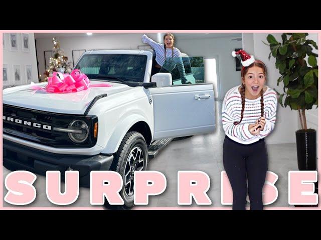 My 16-years-Old Daughter's Priceless Reaction .Getting Her First Car | SISTER FOREVER