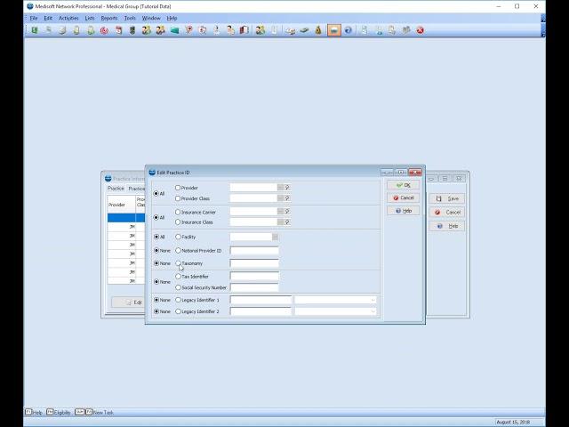 How to Setup Taxonomy in Medisoft