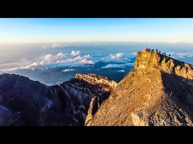 Hiking 20km to Mount Agung VOLCANO in Bali Indonesia