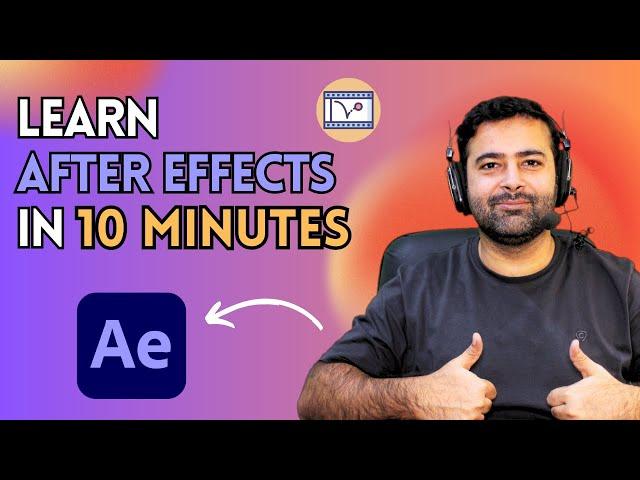 Learn After Effects in 10 Minutes! [Beginner Tutorial - 2024]