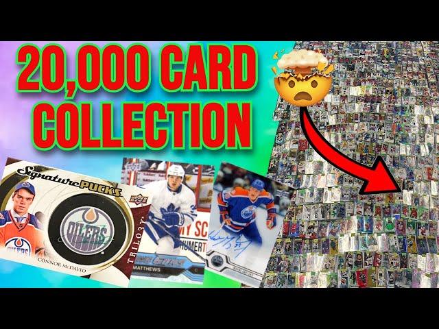 I Bought a CRAZY Hockey Card Collection with over 20,000 cards !!