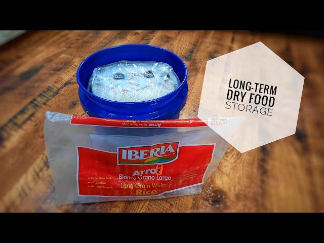 HOMESTEAD: Long-term Dry Food Storage