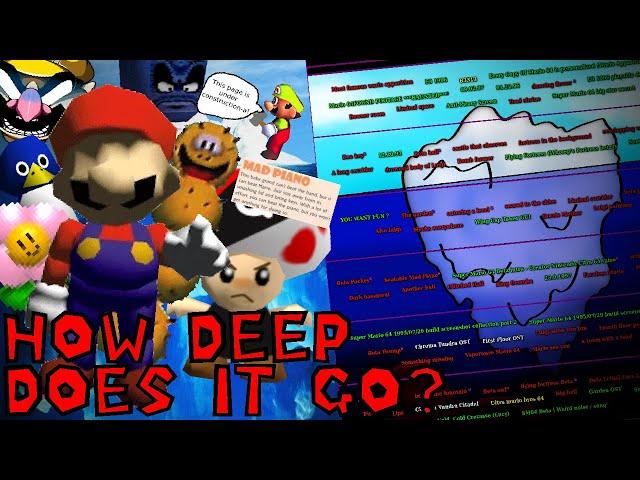 The Super Mario 64 Personalization & Beta Archive Iceberg Explained