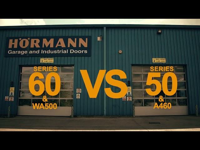 Hormann UK Series 60 Industrial Sectional door comparison