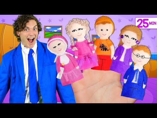 Finger Family Song - Mega Collection part 3! Extended Family, Colors, Superheroes, Halloween & more