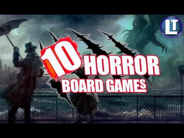 TOP 10 HORROR Board Games to get Your Heart Racing