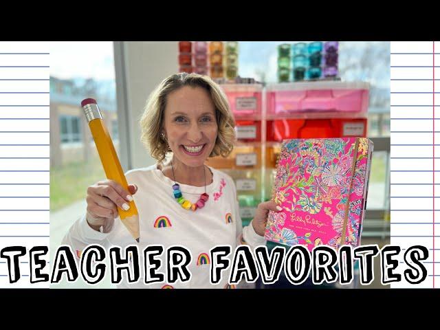 Teacher Favorites- Elementary Art Teacher’s Favorite Teacher Tools