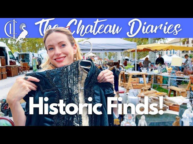 Finding Beauty, History & Antiques at the Massive Brocante in the South of France!