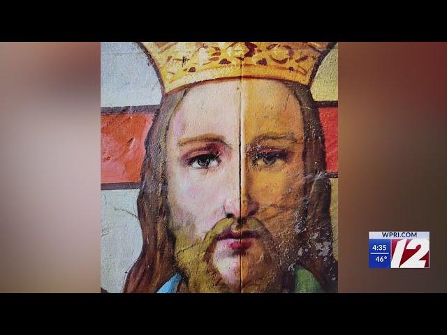 Conservation artists restore 100-year-old Providence church mural