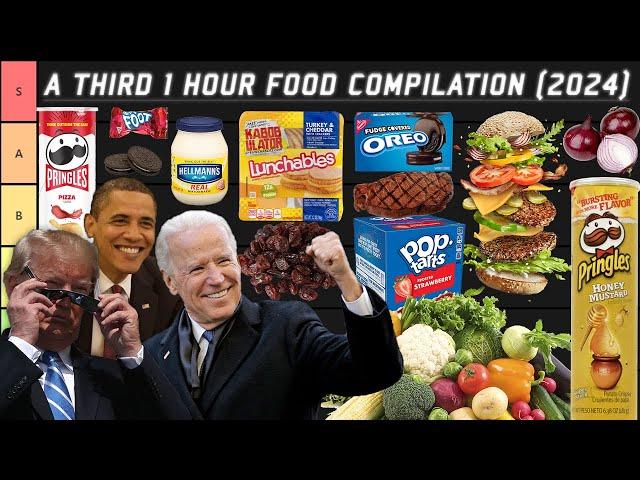 A THIRD PRESIDENTS 1 HOUR FOOD COMPILATION (2024)