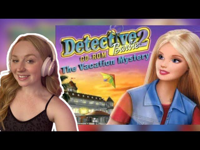 REMEMBER THE BARBIE DETECTIVE GAMES?! Detective Barbie 2: Vacation Mystery