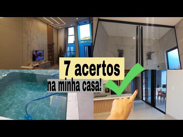 7 ACERTOS  DA MINHA CASA NOVA! Faça  isso  você não vai se arrepender!