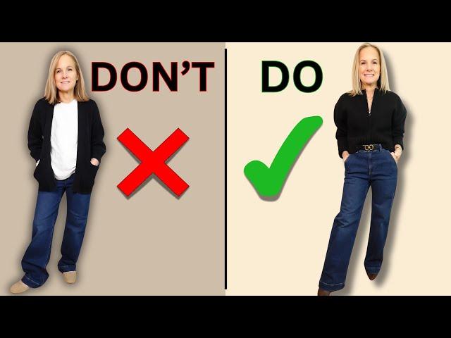 YES, Short Girls CAN Wear Wide Leg Jeans! (And How To Style Them)