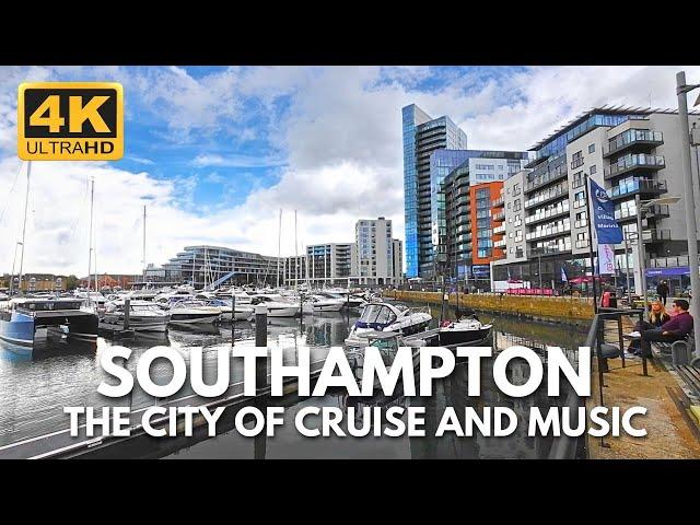 Southampton UK Walking Tour - Venture through the History in 4K