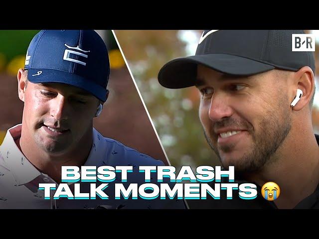 Brooks Koepka vs. Bryson DeChambeau Best TRASH TALK Moments  | Capital Ones The Match