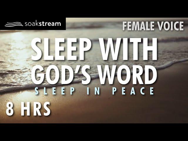 SOAK IN GOD'S PROMISES BY THE OCEAN | FEMALE VOICE | 100+ Bible Verses For Sleep