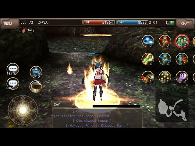 Iruna Online - Servant vs Celawinos [Spam Broom]