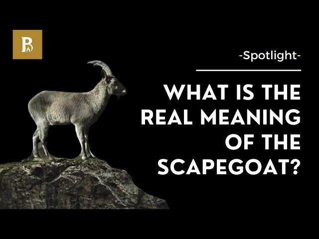 What is the Real Meaning of the "Scapegoat" (or "Azazel" in Hebrew)? • Spotlight • Desert Demon