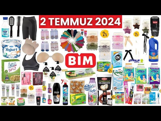 RESMİ KATALOGDAN  | BİM 2 TEMMUZ 2024 | TEMİZLİK VE GIDA ÜRÜNLERİ | BİM AKTÜEL İNDİRİM