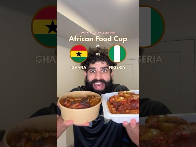 GHANA VS NIGERIA - Quarterfinal - African Food Cup