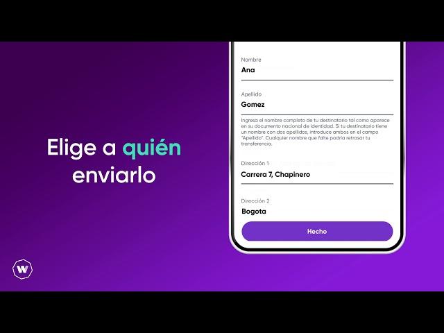 Cómo enviar dinero con WorldRemit