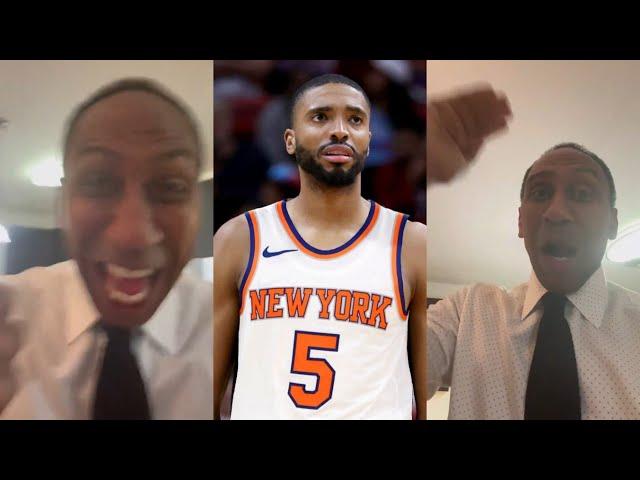 Stephen A Smith reacts to Mikal Bridges trade to Knicks 