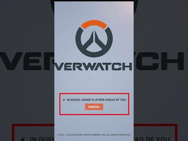 What Overwatch 2 Queue Times Look Like At Launch #shorts