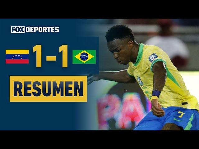 VINI FALLA, LA 'VINOTINTO' SUMA  | Venezuela 1-1 Brasil | HIGHLIGHTS | Eliminatorias Conmebol 2024