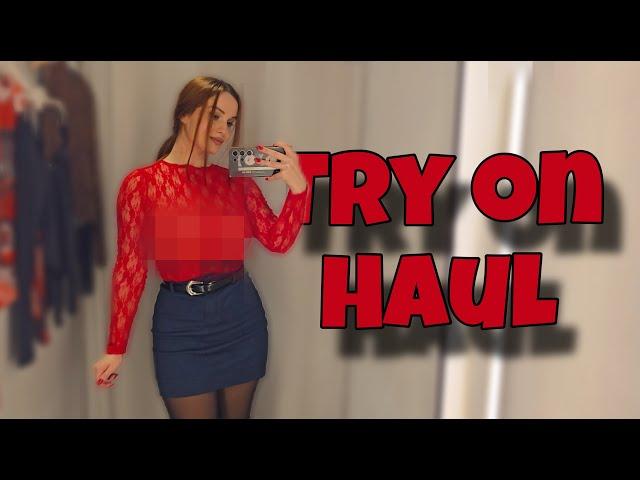 [4K] Transparent Try On Haul | See Through Clothes | Get Ready With Angelina Love