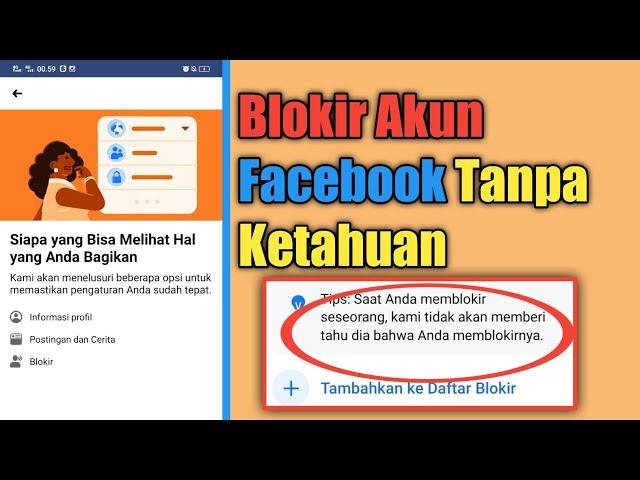 Cara Blokir  Akun Facebook Orang lain Tanpa di Ketahui/ Tutorial Facebook 2023