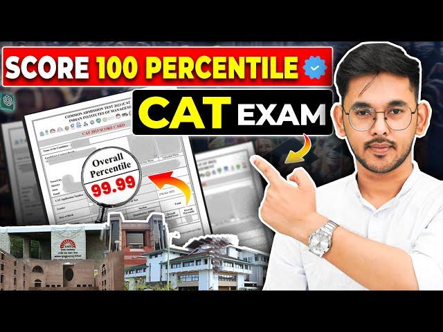 Crack CAT 2024 with 100 PercentileLast 3 Months Strategy! MBA 2024! #mba #CAT2024 #CATexam #iim