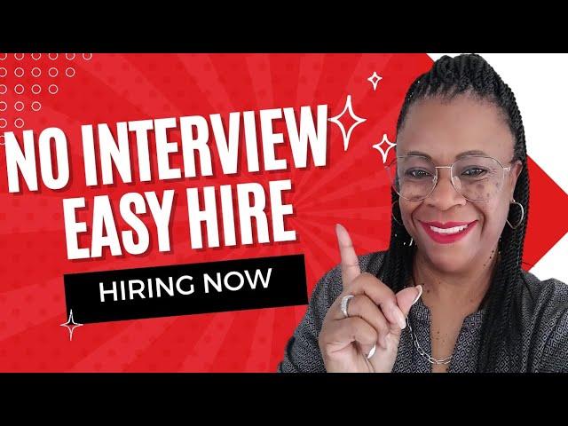 EASY HIRE - No BOSS - Set Your Own Hours Remote Jobs 2024