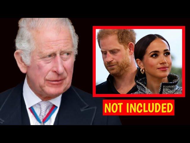 ROYAL CHRISTMAS ANNOUNCEMENT! King Charles REMOVES Meghan & Harry From Royal Family Party List