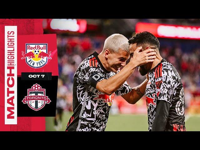 HIGHLIGHTS | Red Bulls Close Out Home Slate with Win | New York Red Bulls vs. Toronto FC