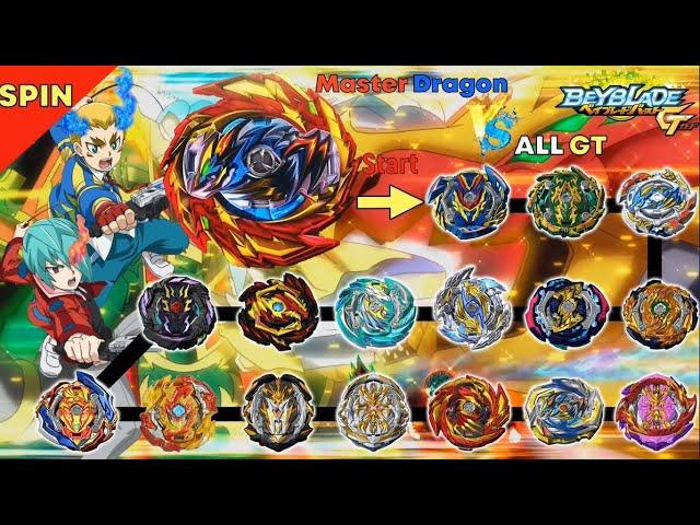 【Master Dragon VS ALL GT】 Beyblade Burst GT Marathon 베이블레이드 버스트 마스터 드래곤 VS 올 진검 GT 마라톤 배틀 ベイブレードバースト