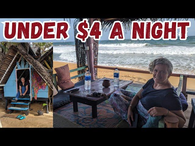 Is This THE CHEAPEST ROOM in Sri Lanka?  Galle Coast