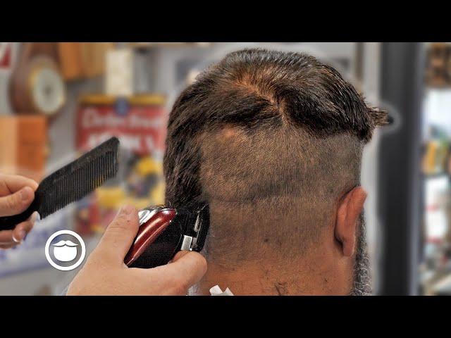 Crisp & Clean Haircut with Beard Trim | The Dapper Den Barbershop