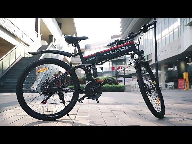 Bicicleta Electrica SAMEBIKE LO26 Pliabila, 500W, 32 km/h, Autonomie 40 km, Baterie 48V 10AH