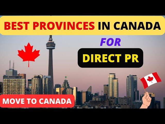 BEST PROVINCES for PR in CANADA | Best PNP Program Canada 2023 | Easiest PR Program of Canada