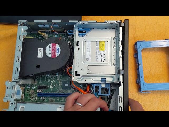 Installing Memory on Optiplex 3060 Small Form Factor Desktop