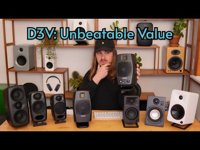 Best Desktop Studio Monitor Speakers: ADAM Audio D3V Review and Comparison