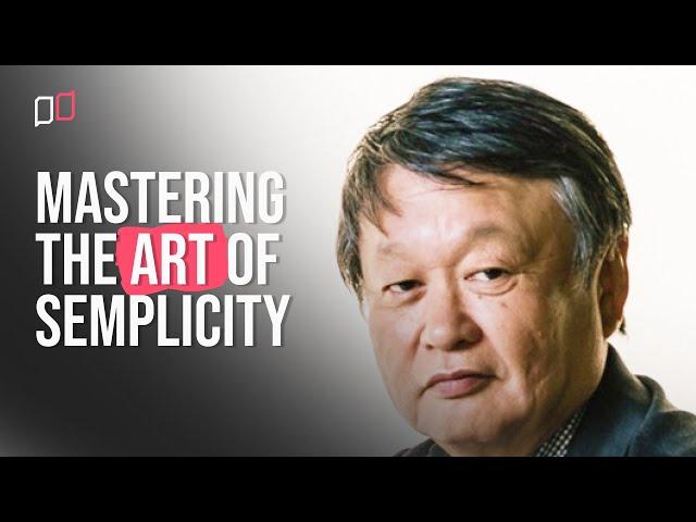 Naoto Fukasawa's SECRET to Mastering Simplicity!